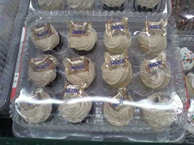 Snicker at these cupcakes