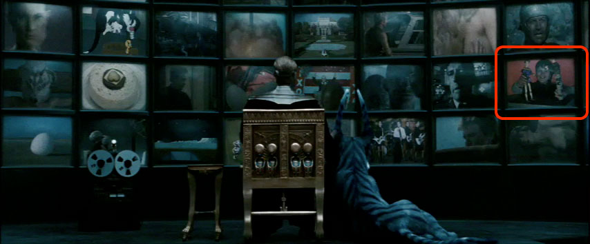 watchmen Adrian Veidt watches a wide array of TV