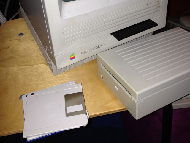 1.4MB and 700K floppies
